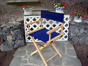 SOLID WOOD DIRECTOR'S CHAIR
