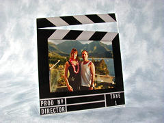 CLAPBOARD PHOTO FRAME - Product Image